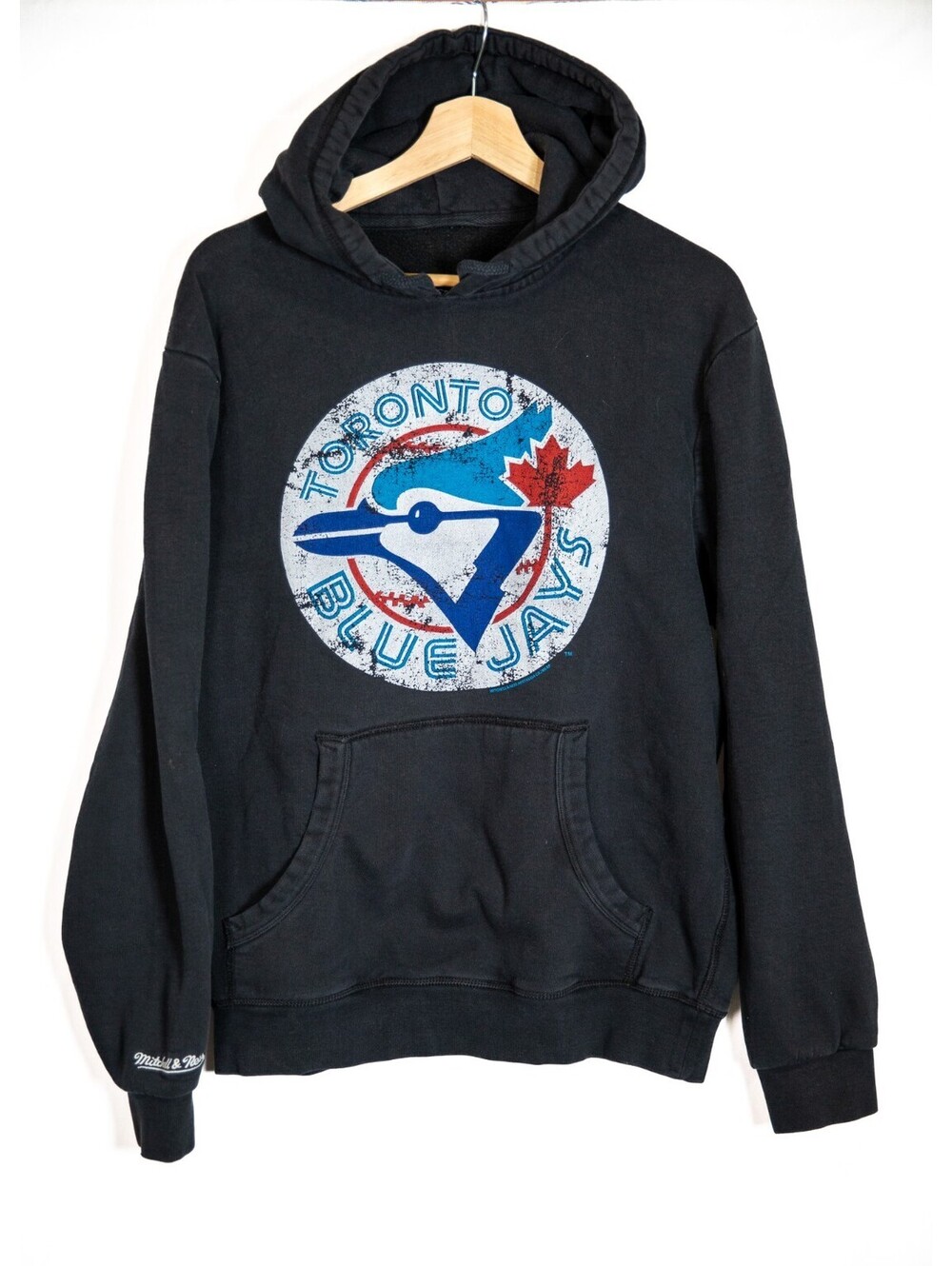 Toronto Blue Jays Vintage 90s Logo Mitchell & Ness Hoodie Sweater - Men's M